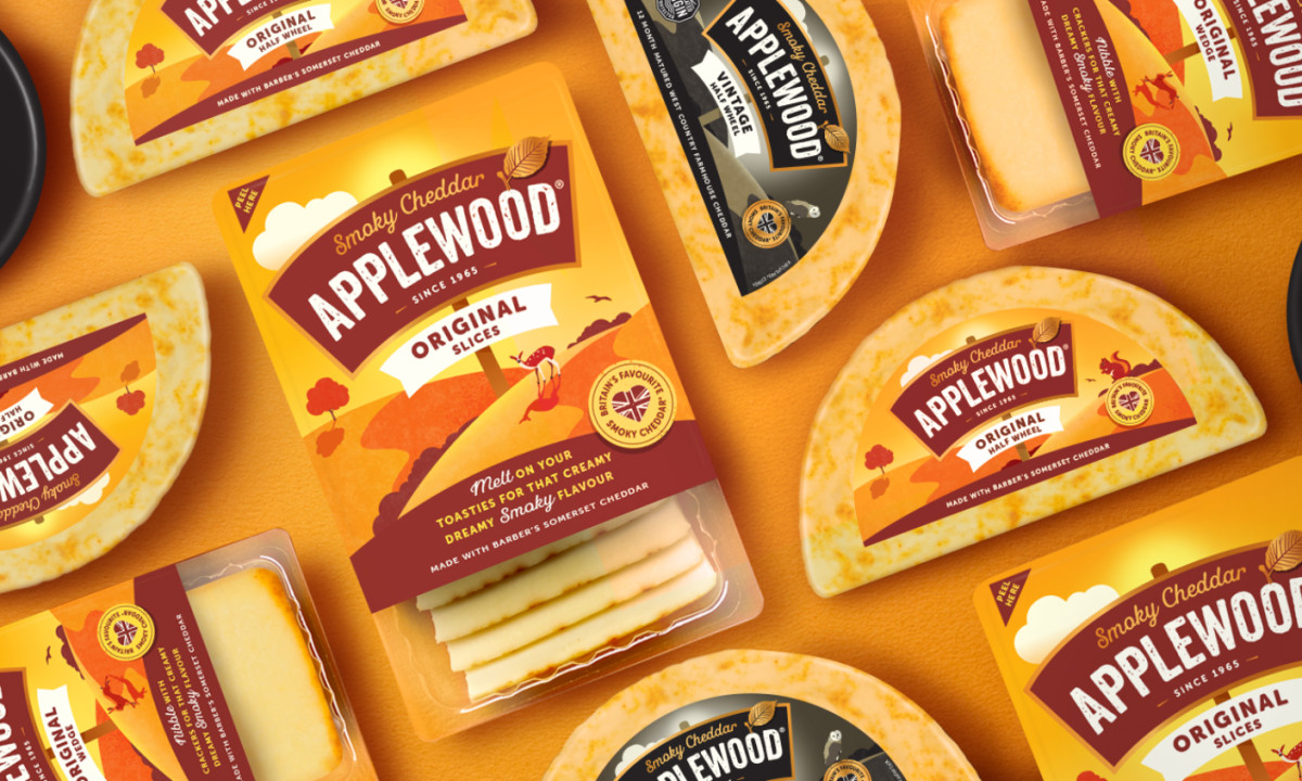 Applewood packaging design by The Collaborators.