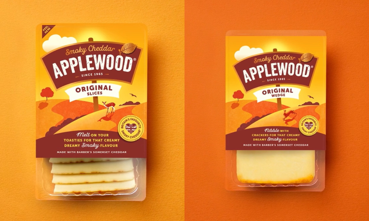 Applewood packaging design by The Collaborators.