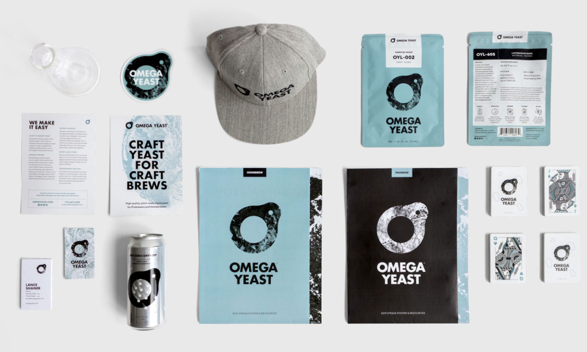 Omega Yeast logo design by Knoed.