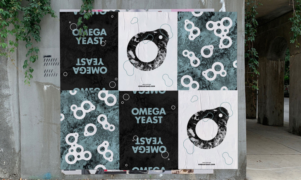 Omega Yeast logo design by Knoed.