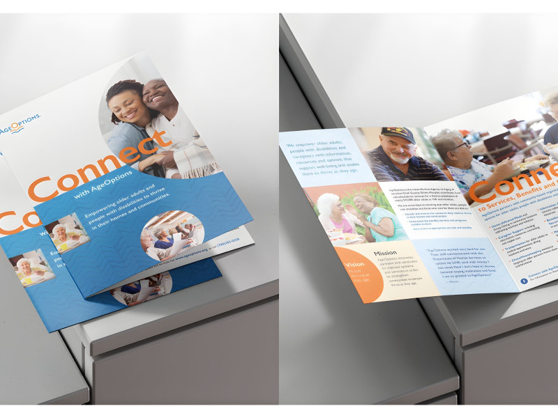 AgeOptions Print Design by NeigerDesign