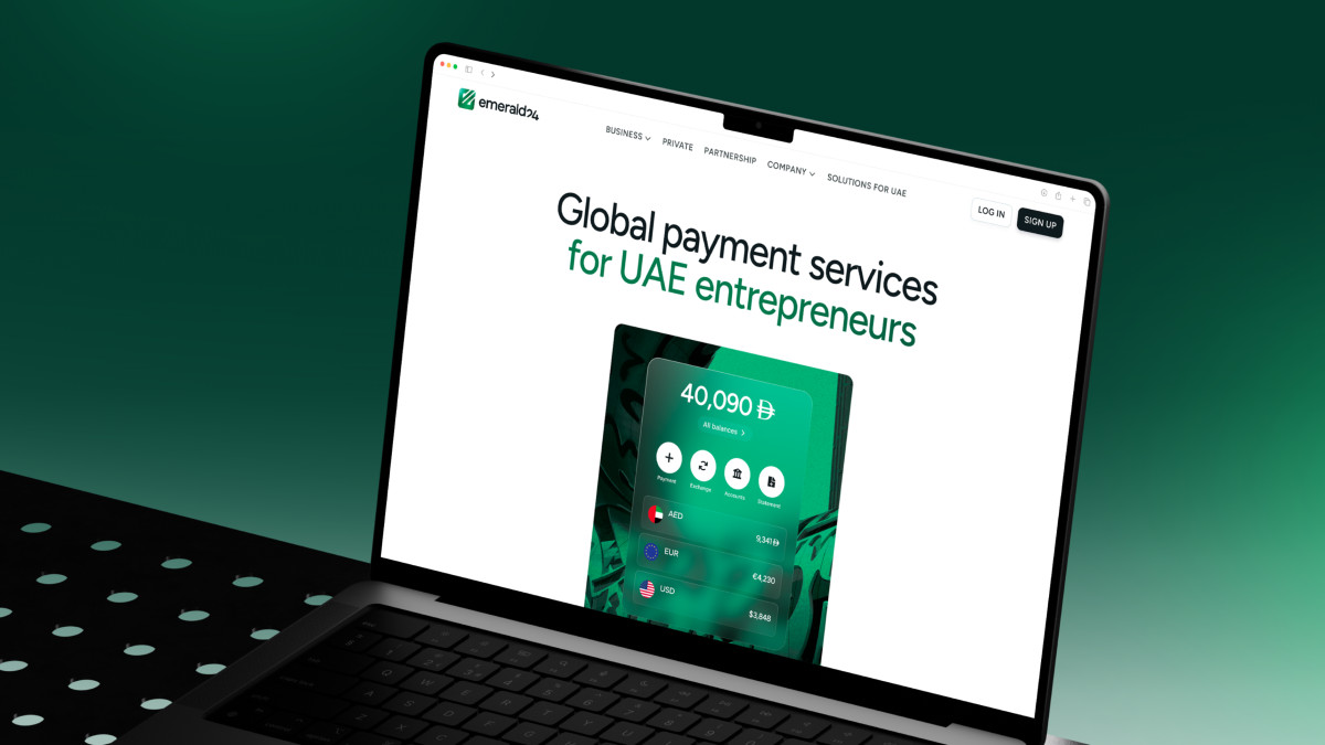 Clean typography driving clarity in fintech