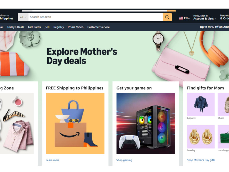 Amazon Best E-Commerce Web Design