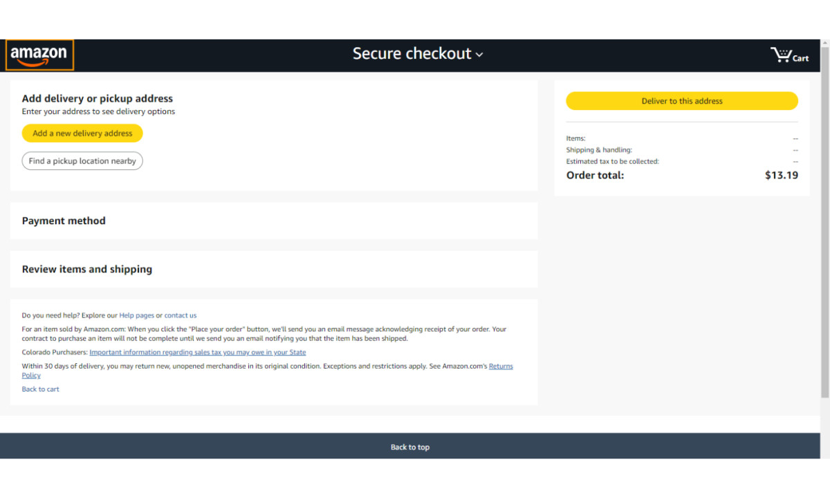 Amazon Great Web Design
