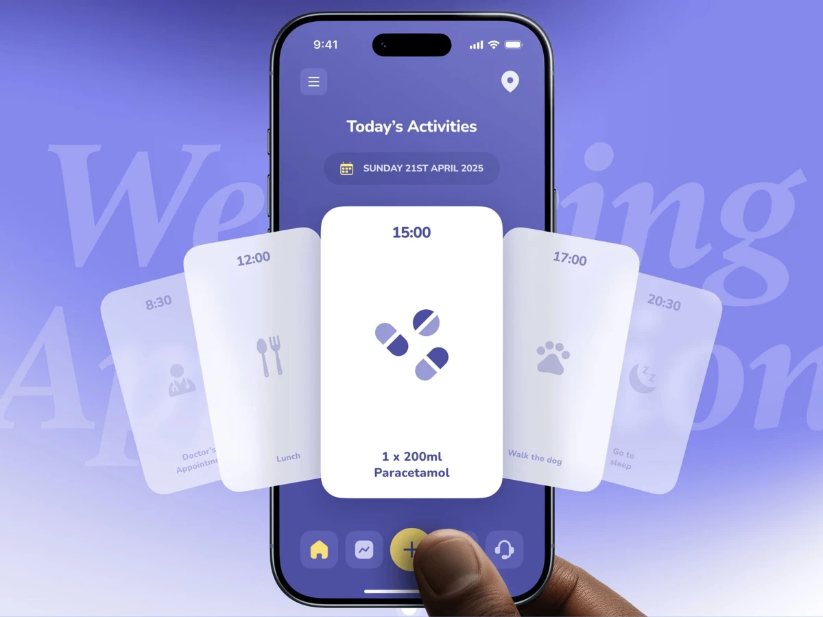 Elli Cares App Design by Dtail Studio