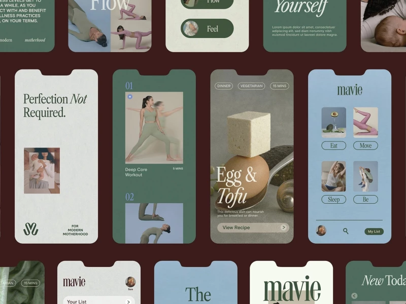 Mavie App Design by FORNER