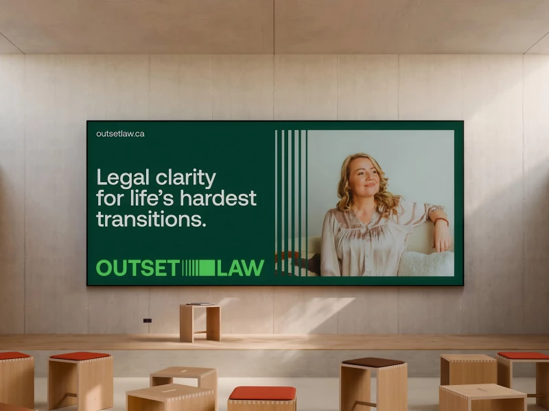 Outset Law Print Design by Wegrow