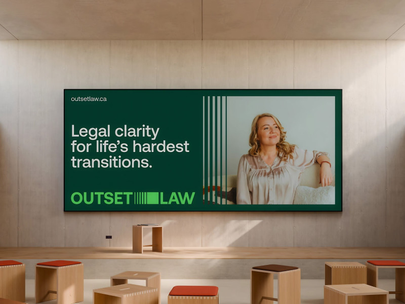 Outset Law Print Design by Wegrow