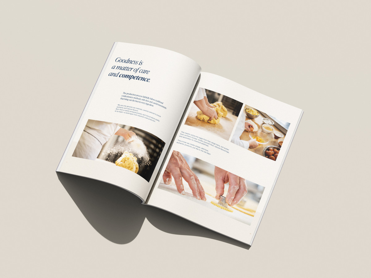 Cookie catalog reimagined as editorial monograph
