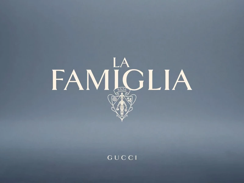 La Famiglia - Gucci Logo Design by Affaire
