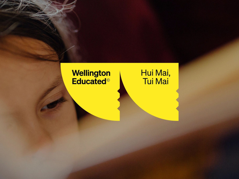 Wellington Educated Logo Design by Stanley Street