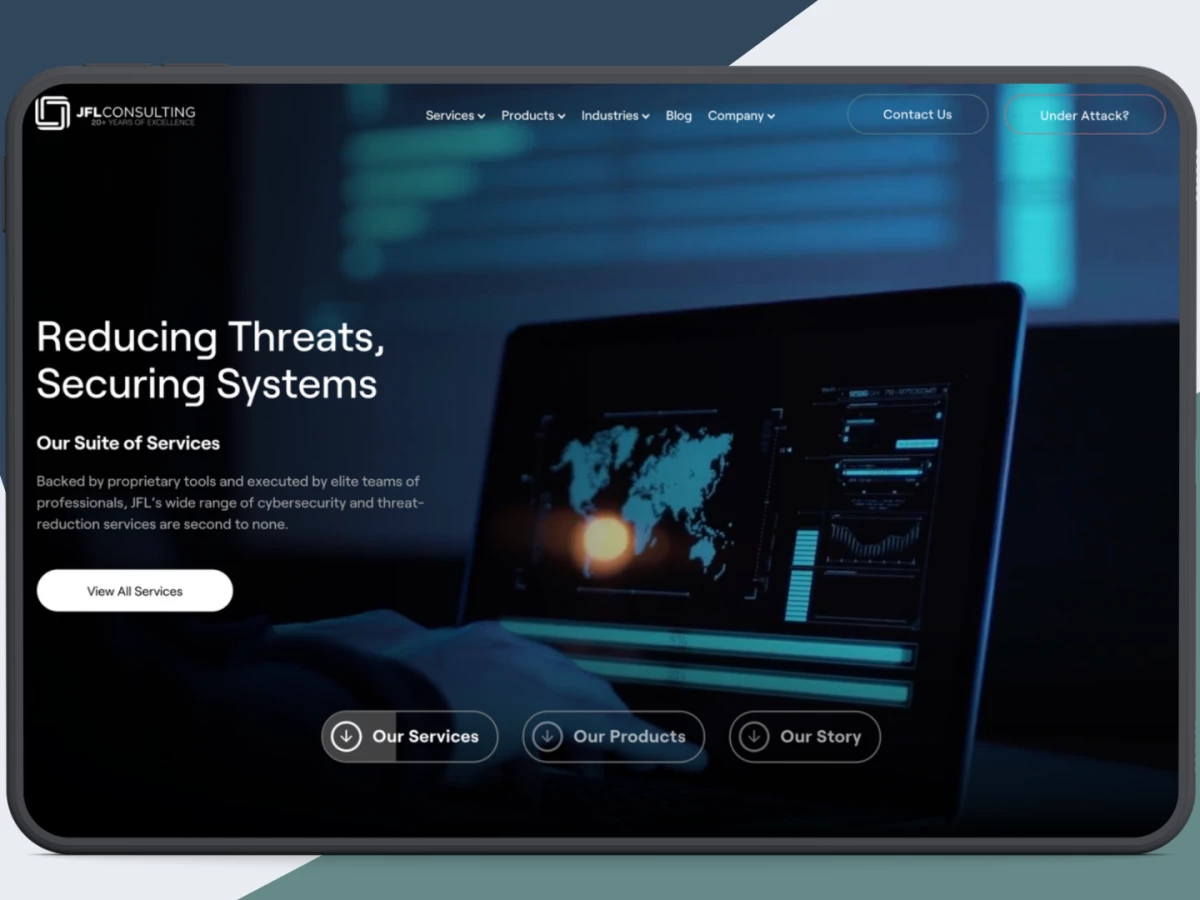 JFL Consulting Website Design by Design In DC