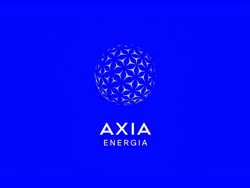 AXIA Energia Logo Design by Tátil Design
