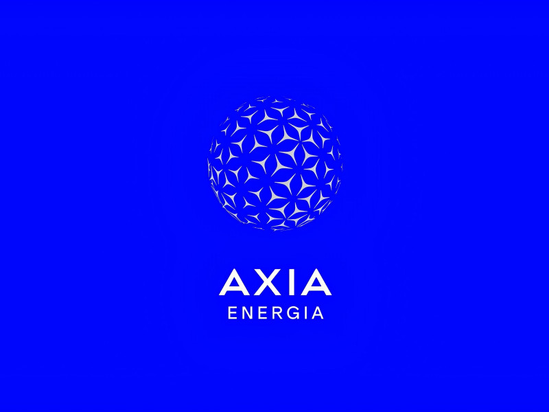 AXIA Energia Logo Design by Tátil Design
