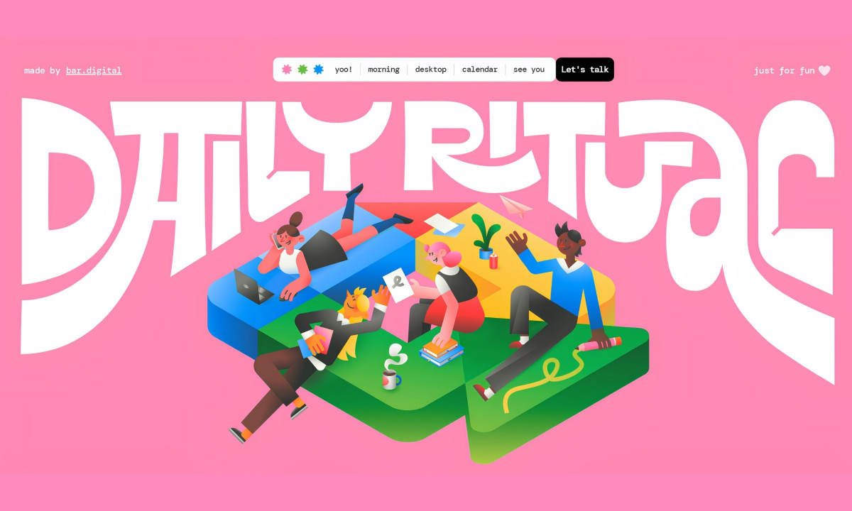 Daily Rituals Website Design by BAR Agency