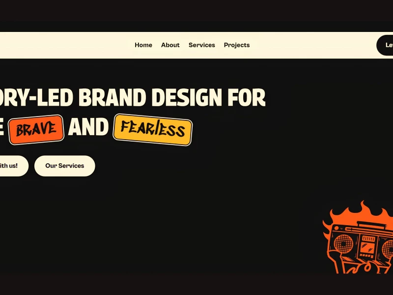 Breaver Studios Website Design