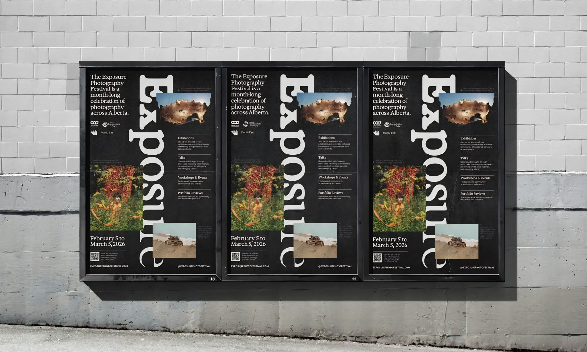 Exposure Photography Festival Print Design by Public Eye