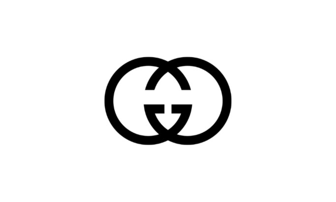 Double G Monogram in black