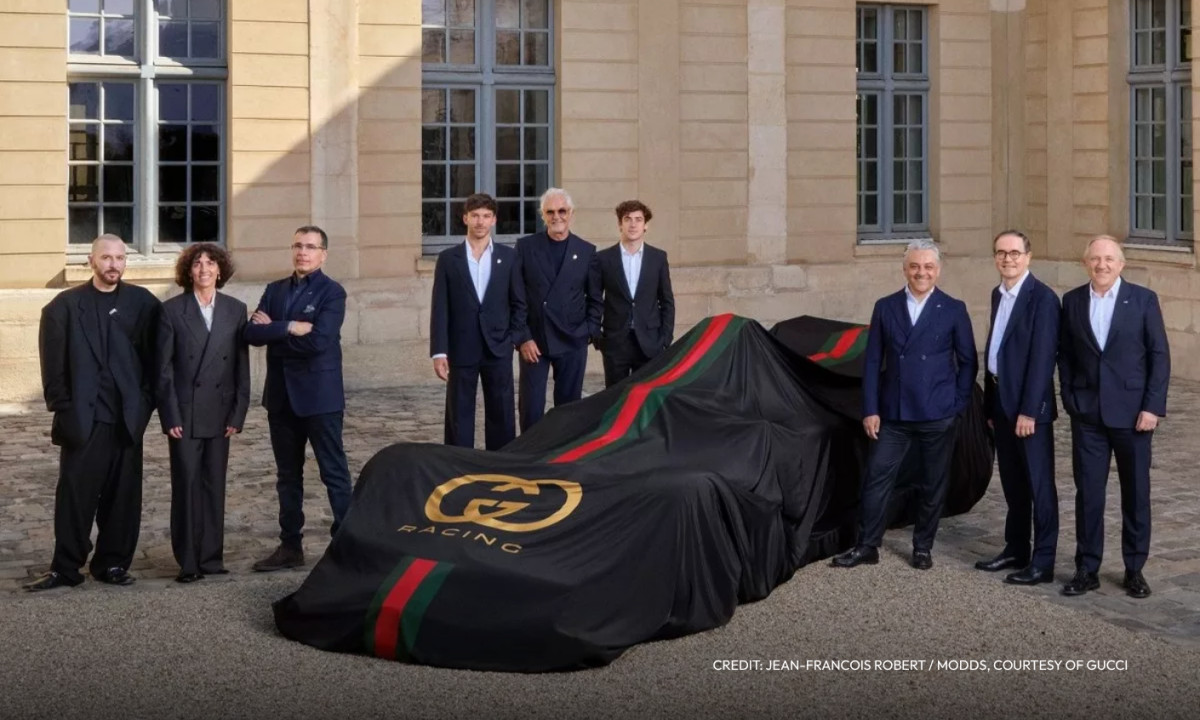 Gucci sponsors Renault/Alpine F1 Team
