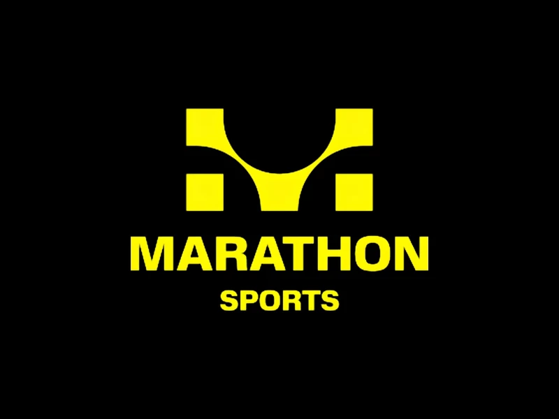 Marathon Sports Logo Design by Upstatement