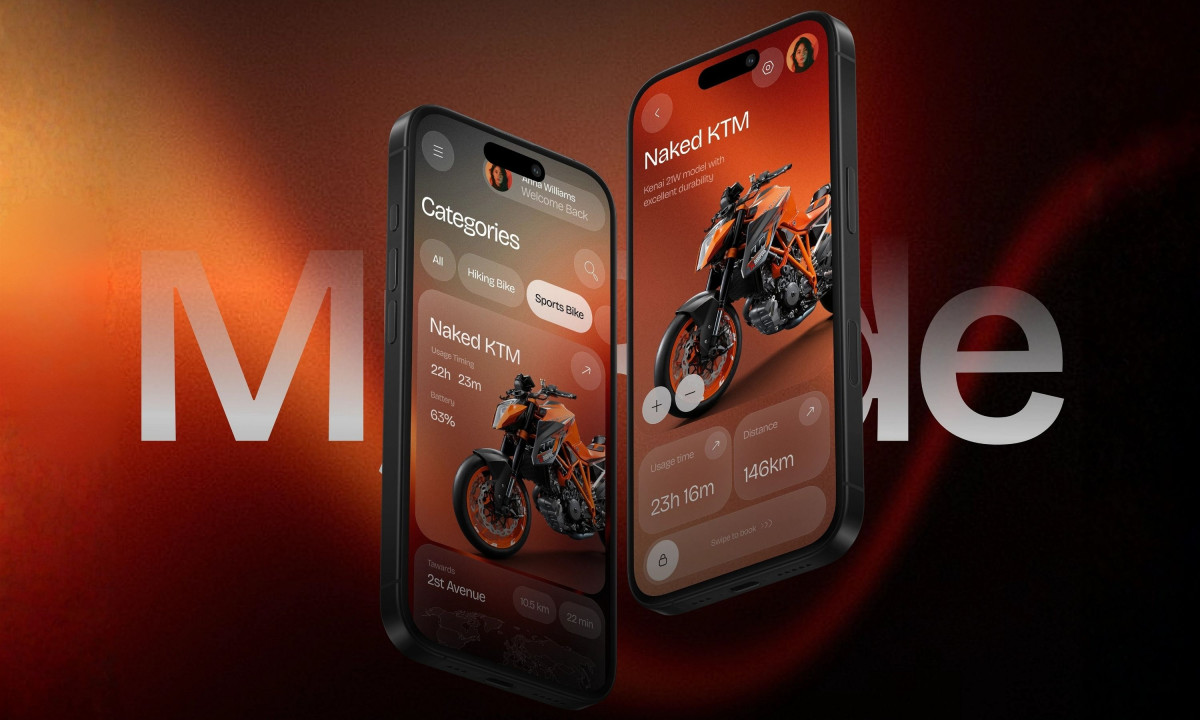 MyRide App Design by Kraftbase