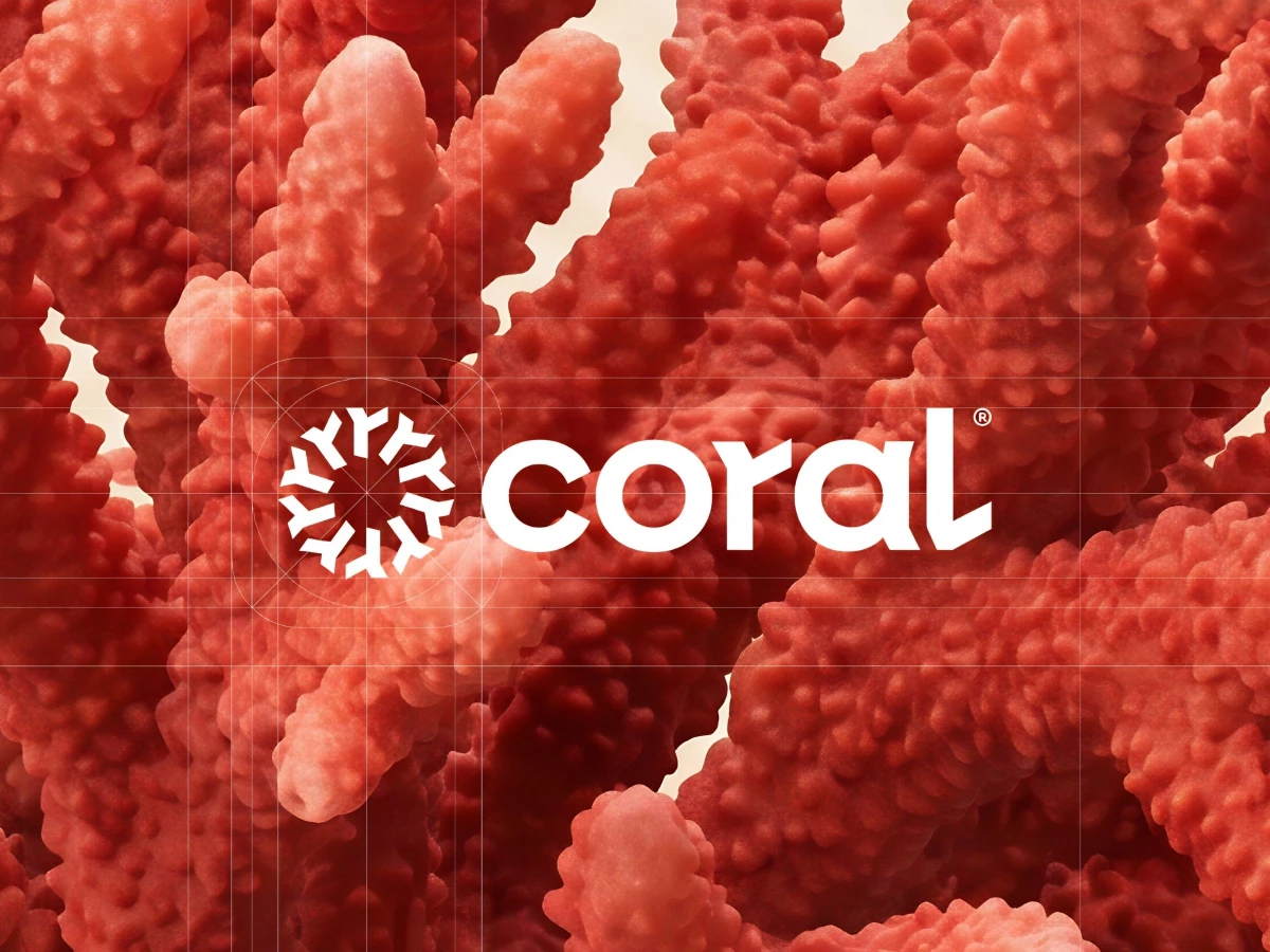 Coral Marketing Logo Design by Bortoletto Studio