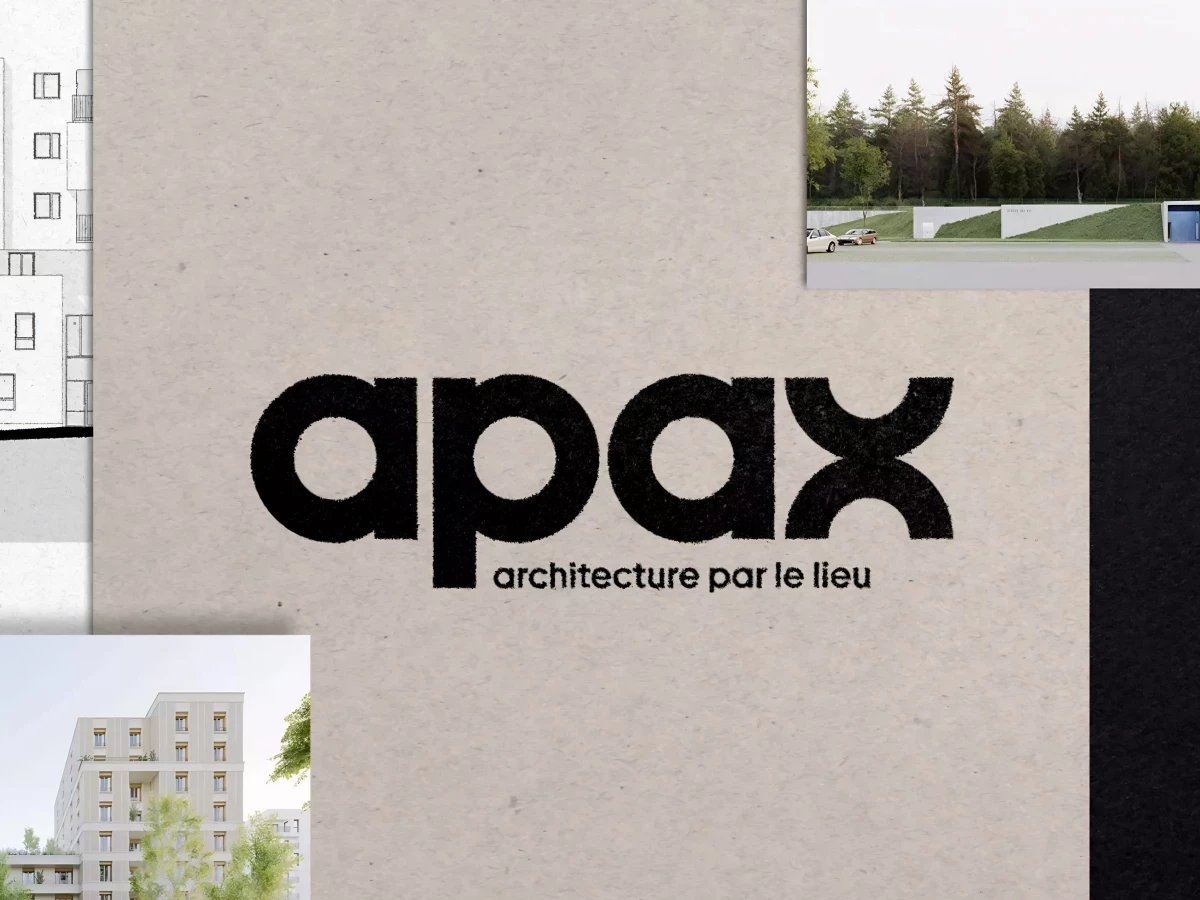 Apax Architecture Logo Design by Graphéine