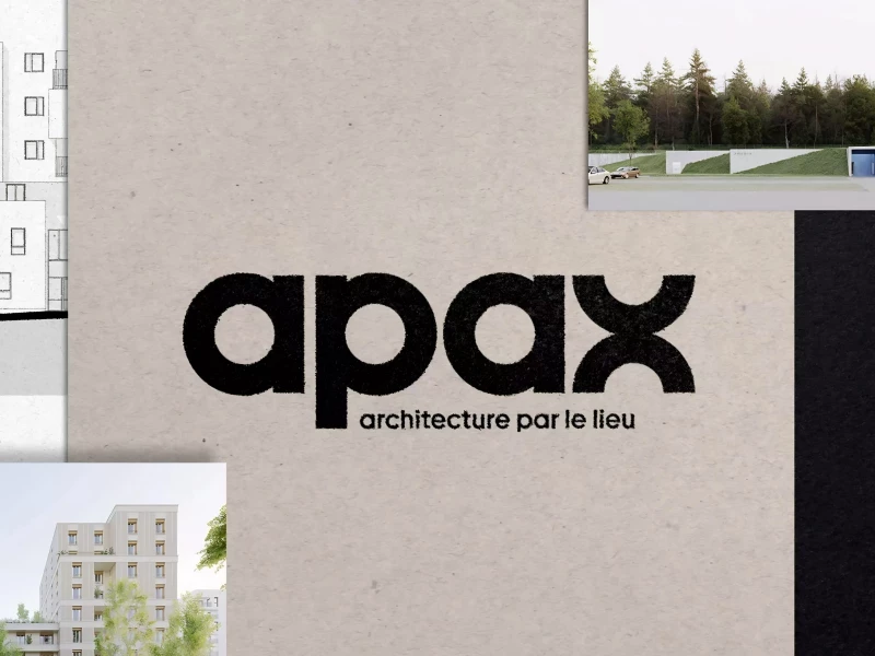 Apax Architecture Logo Design by Graphéine