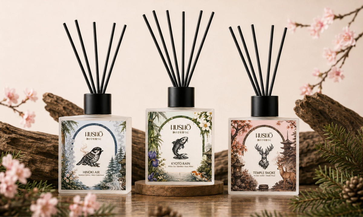Hushō Packaging Design by MONOGRAPHIK® DSGN