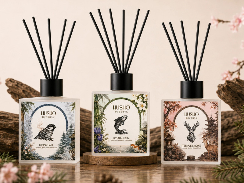 Hushō Packaging Design by MONOGRAPHIK® DSGN