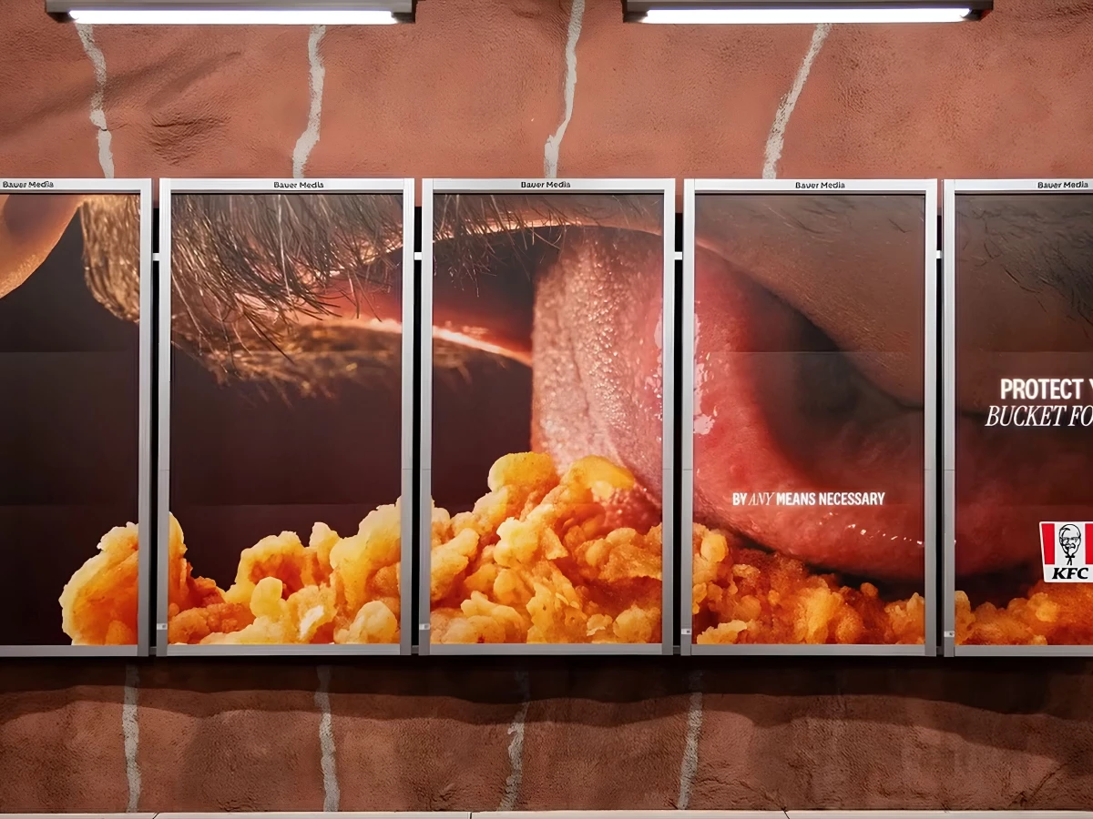 KFC - Bucket For One Print Design by Uncommon Creative Studio