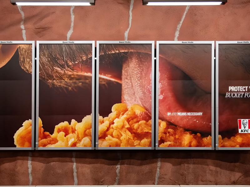 KFC - Bucket For One Print Design by Uncommon Creative Studio