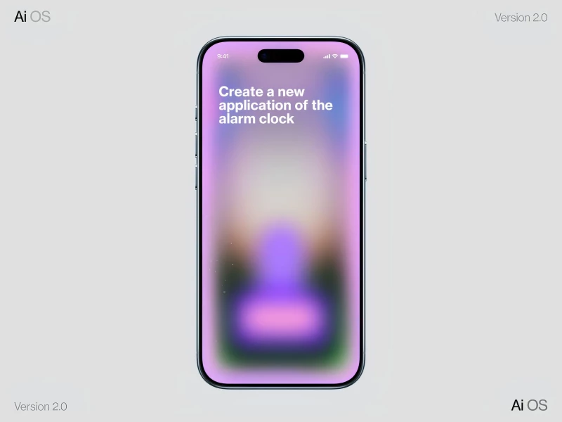 AI OS App Design by Geex Arts