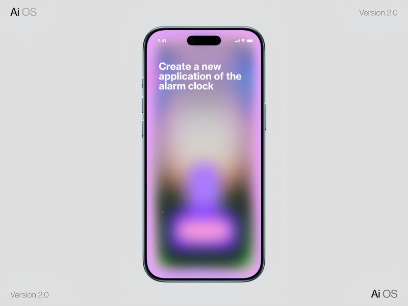 AI OS App Design by Geex Arts