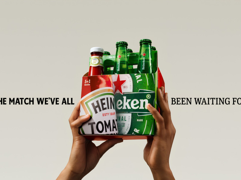 HEINZ x Heineken® Limited Edition Six-Pack Packaging Design