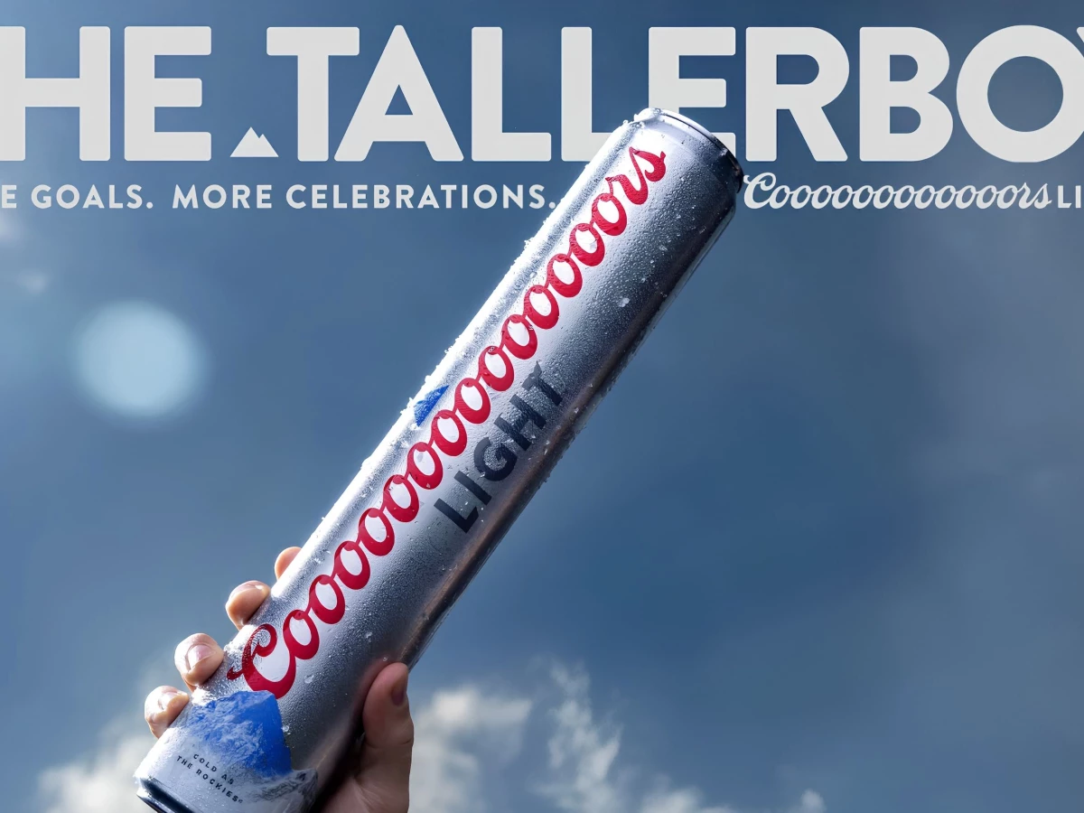 Coors Light Tallerboy Packaging Design by Droga5