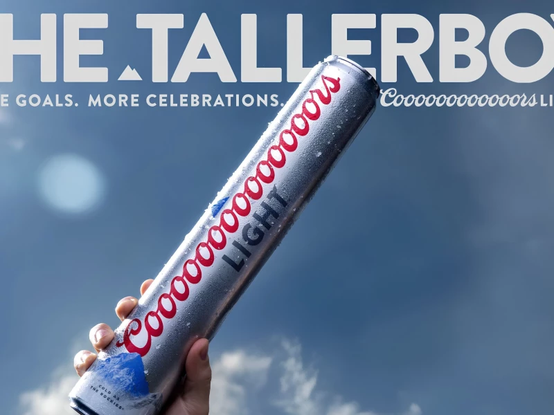 Coors Light Tallerboy Packaging Design by Droga5