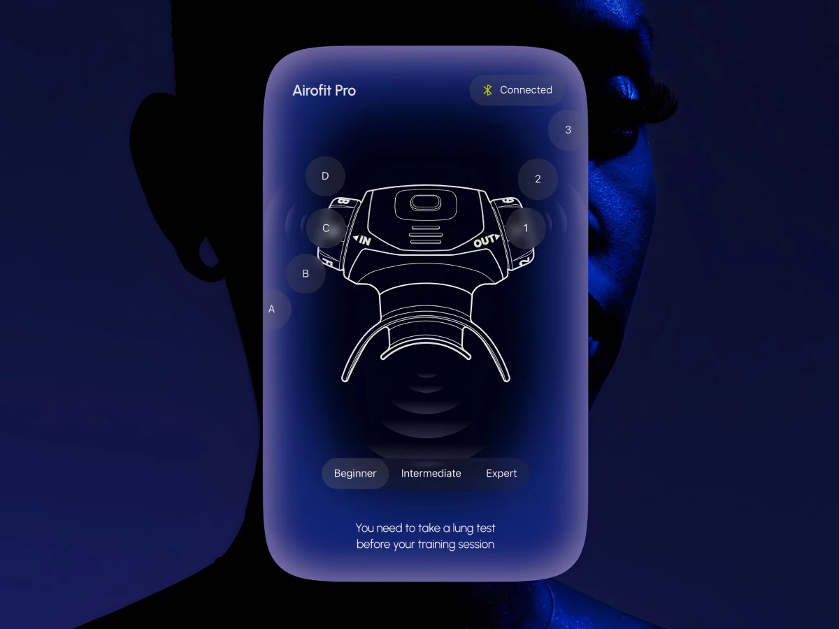 Airofit App Design by Rondesignlab