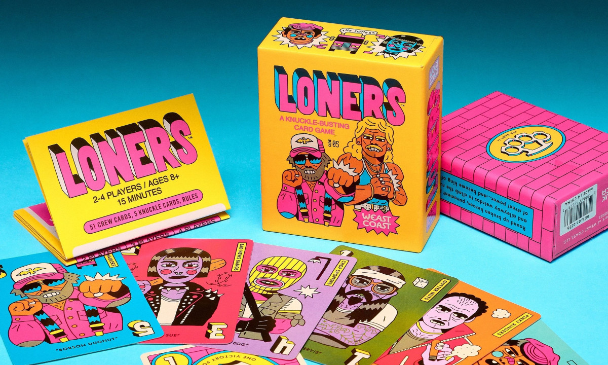 Loners Print Design by Weast Coast Studio