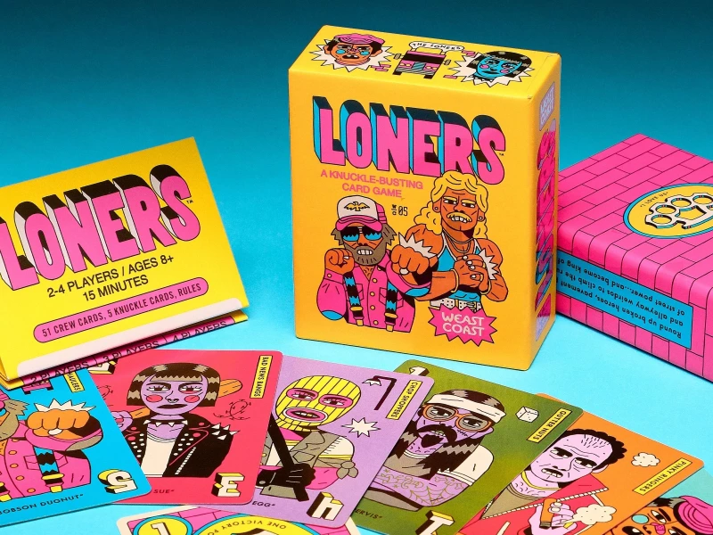 Loners Print Design by Weast Coast Studio