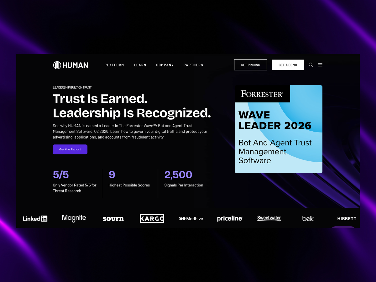 HUMAN Security Website Design by Baunfire