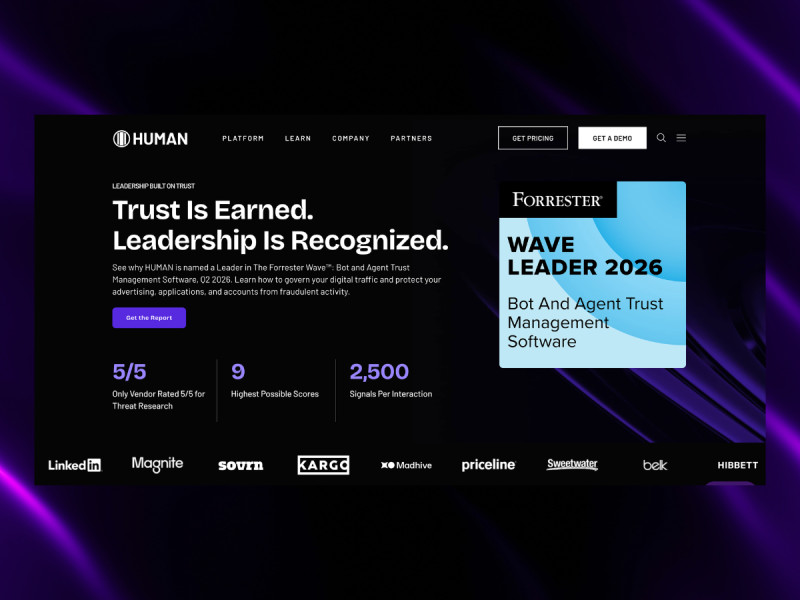 HUMAN Security Website Design by Baunfire