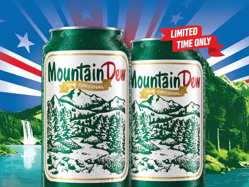 Mountain Dew 1948 Commemorative Can Packaging Design by PepsiCo Design