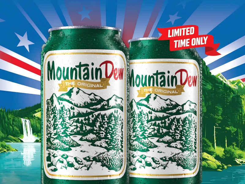 Mountain Dew 1948 Commemorative Can Packaging Design by PepsiCo Design