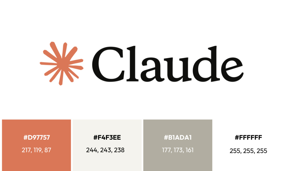 Claude Logo Design Analysis (slide 3)