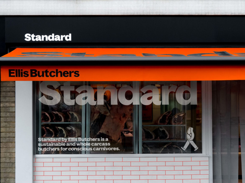 Ellis Butchers Print Design by Studio Blackburn