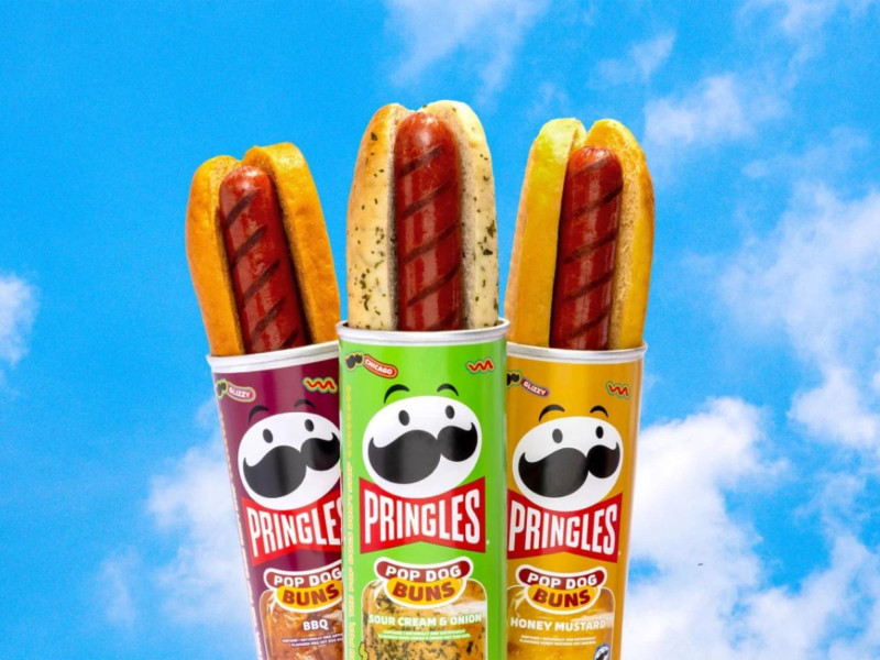 Pringles Pop Dog Buns Packaging Design