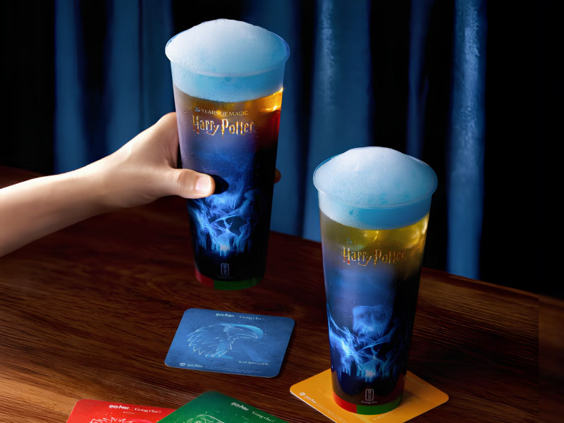 Gong Cha – Patronus Elderflower Powder Lime Teas Packaging Design