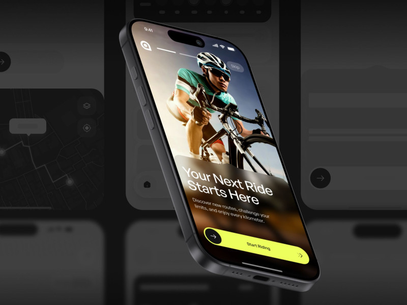 Rydeon App Design by Arounda