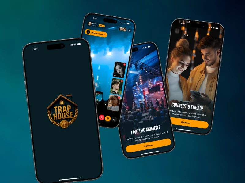 Trap House App Design by Suffescom Solutions Inc.